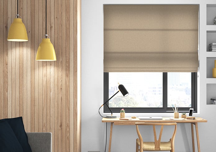 Devonshire, Biscuit - Twist&Fit Roman Blind - Image 3